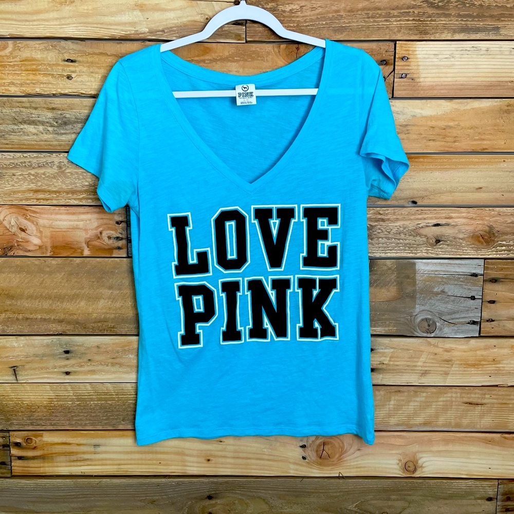 Pink V-neck